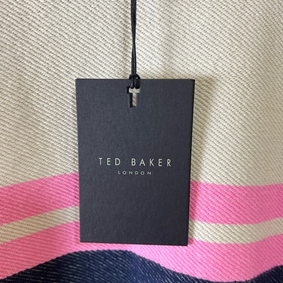 NWT Ted Baker London Lawn Colour Block Sweatshirt Sweater Navy/Pink Men’s Size:S - Picture 5 of 12